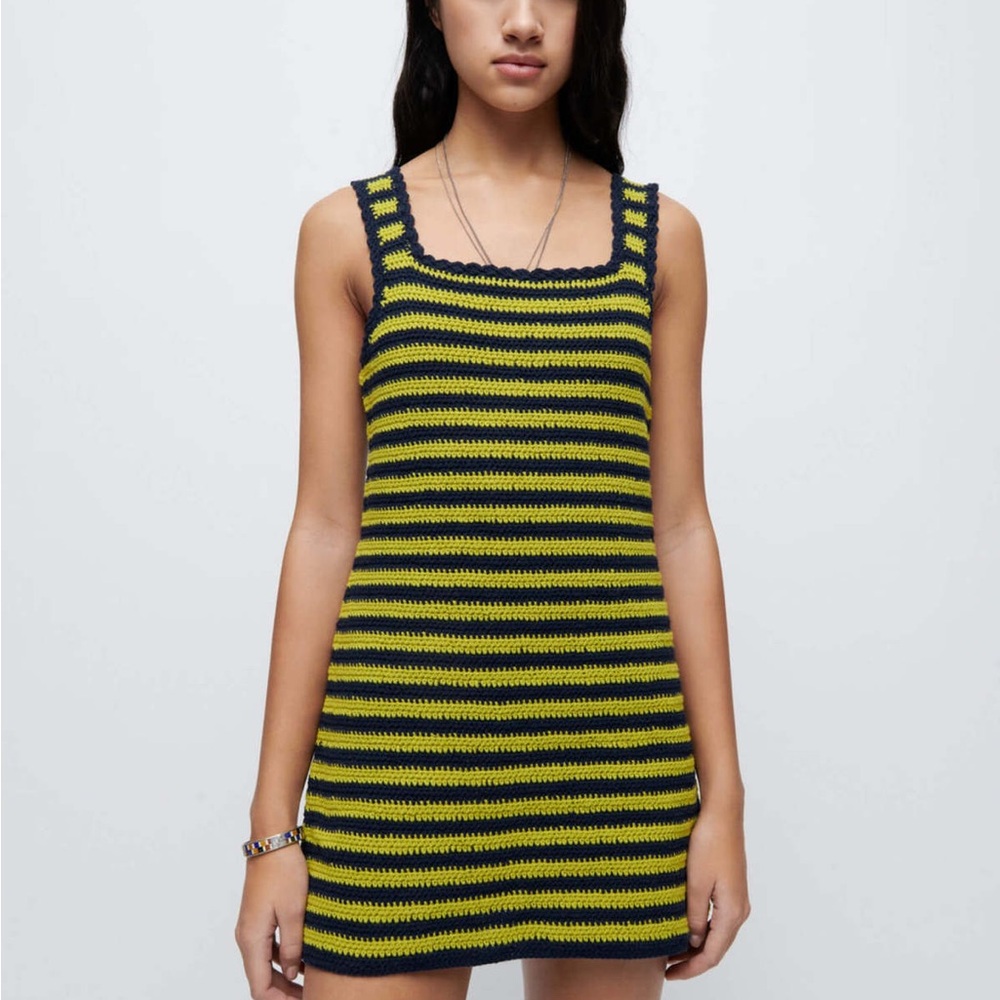 ReDone 70s Crochet Dress